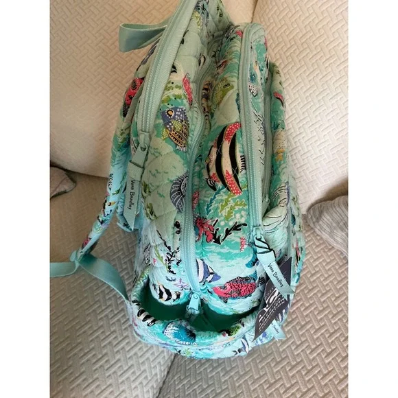 Vera Bradley Antilles Treasure LG Essential BP & MD Travel Cosmetic Bag NWT SET - Picture 4 of 16